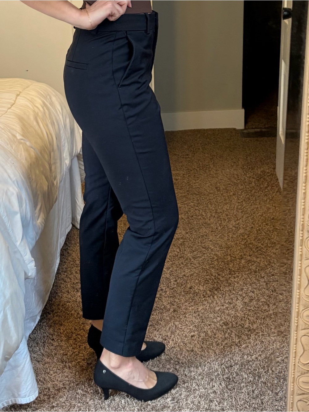 H&M Black High-Waist Dress Pants - Picture 2 of 5